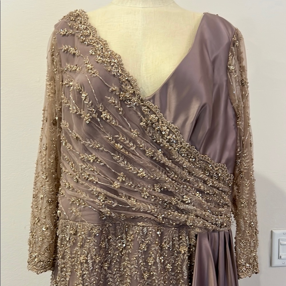 Elegant Beaded Evening Dress